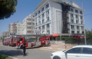 5 yıldızlı otelde yangın çıktı, müşteriler...