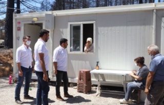 Ak Parti'den yangın bölgesine geçmiş olsun...