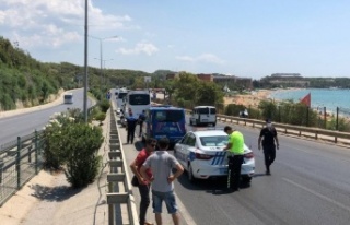 Alanya'da kazaya neden olan midibüs sürücüsünden...