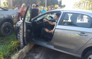 Alanya'da korkutan kaza