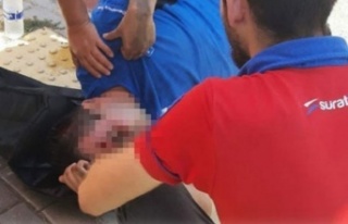 Alanya'da korkutan kaza