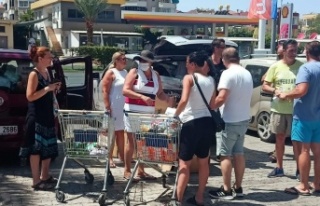 Alanya'da yerleşik yabancılardan yangın bölgelerine...