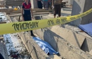Alanya Toptancı Hal inşaatında kaza: 1 ölü var
