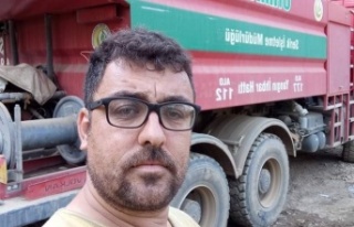 Alevlerin arasında arazöz içinde ölümle burun...