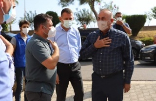 Bakan Çavuşoğlu Alanya'da