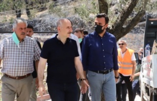 Bakan Karaismailoğlu Bayır ve Güzelbağ'da