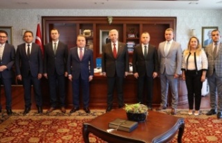 Böcek Ankara'da THK işbirliği ön protokol...