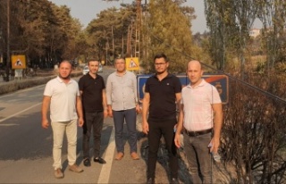 Durusoy: MÜSİAD yangınzedelerin yanında