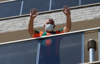 Gençlerden Şahin'e moral ziyareti