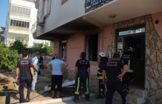 Giriş katta çıkan yangında daire kullanılamaz...