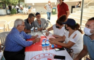 'Orman yangınından zarar gören vatandaşlarımızın...