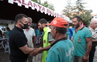 Yücel'den Susuz'daki ateş savaşçılarına...