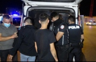 4 çocuğun şehri bir birine katan turu karakolda...