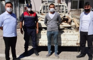 50 bin TL değerinde sera demirini çalan 3 Suriyeli...