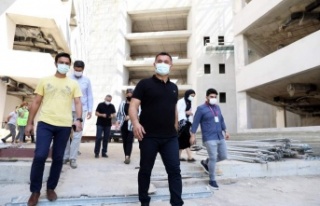 Alanya Belediyesi'nin yeni hizmet binası gün...