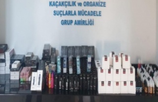 Alanya'da kaçak elektronik sigara baskını