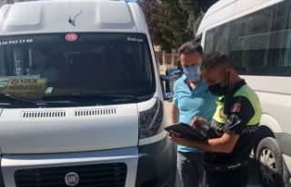 Alanya'da okul servislerine sıkı denetim