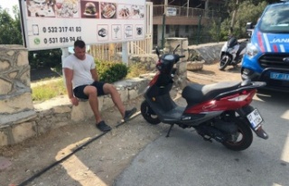 Alanya'da Rus turist, kiraladığı motosiklet...