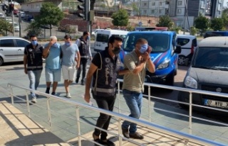 Alanya'da sahte para şüphelileri adliyede