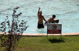 Alanya'da yangın havuzunda ölü bulundu