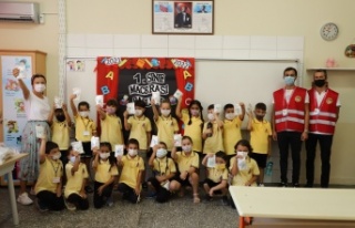 Alanya'daki öğrencilere 12 bin dezenfeksiyon...