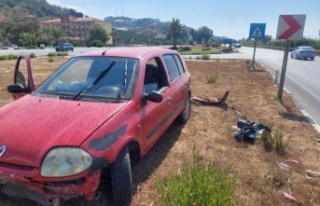 Alanya İyi Parti'de kaza şoku