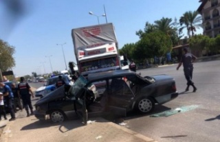 Alanya Manavgat yolunda feci kaza