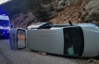 Alanya'nın yaylasında korkutan kaza