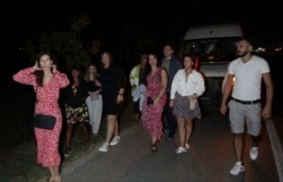 Alanya yolunda tuhaf kazalar zinciri