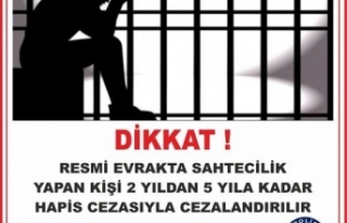 Alanyalılar dikkat! Evrakta sahteciliğe karşı...