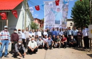 Başkan Yücel'e yaylalarda coşkulu karşılama