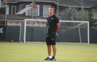 Bülent Korkmaz, Alanyaspor ile ilk antrenmanına...
