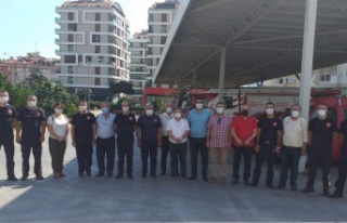 CHP'den Alanya İtfaiye Müdürü Çelik'e...