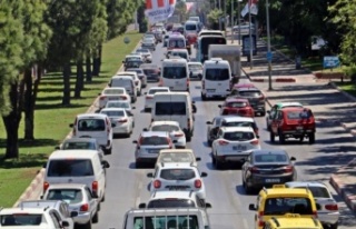 İşte Antalya'nın araç sayısı