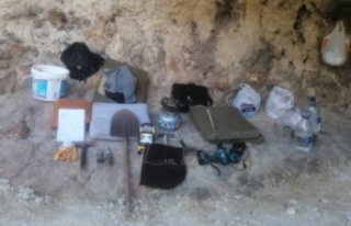 Kaçak kazıya jandarmadan suçüstü