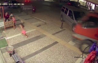 Kamyonun freni boşaldı, facianın eşiğinden dönüldü