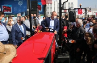 Manavgat yangınında traktörleri yanan 16 aileye...