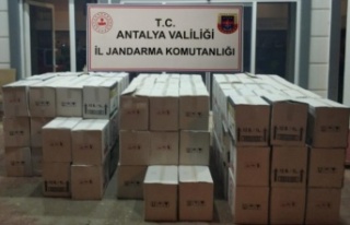 Otelde bin 498 litre kaçak içki ele geçirildi