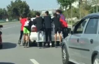 Otomobile tutunan patentli 7 genç yürekleri ağza...