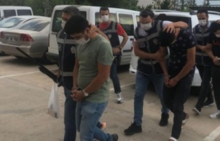 Silahlı driftli magandalar yakalandı