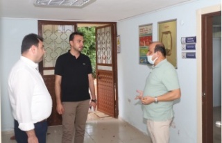 Toklu'dan 8'inci 112 istasyonuna inceleme