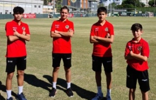 U15 Milli Takım seçmelerine Alanya'dan 4 futbolcu...