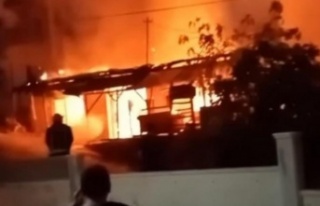 Yangın gecekonduyu küle çevirdi