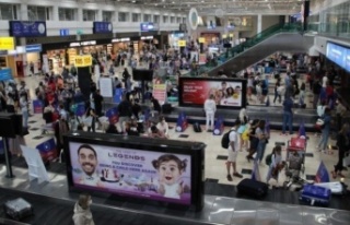 17 günde 1 Milyon turist geldi