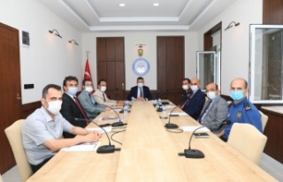 29 Ekim Cumhuriyet Komitesi Kaymakam Ürkmezer başkanlığında...