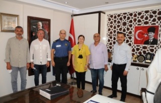 AGC'den Alanya Emniyet Müdürü Patat'a...