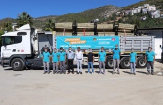 Alanya Belediyesi, Gündoğmuş'ta yaraları...