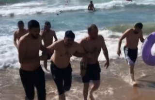 Alanya'da boğulma tehlikesi geçiren adam kurtarıldı