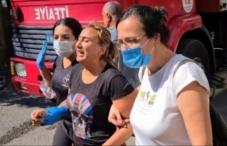 Alanya'da çocuklarını vermemek için evini...