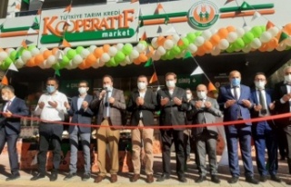 Alanya'da Tarım Kredi Kooperatifi Marketi hizmete...